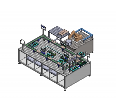 Mô hình hệ thống sản xuất tích hợp CIM loại 2 minh họa 1