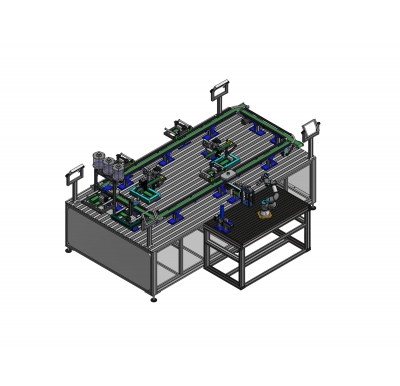 Mô hình hệ thống sản xuất tích hợp CIM loại 1 minh họa 1